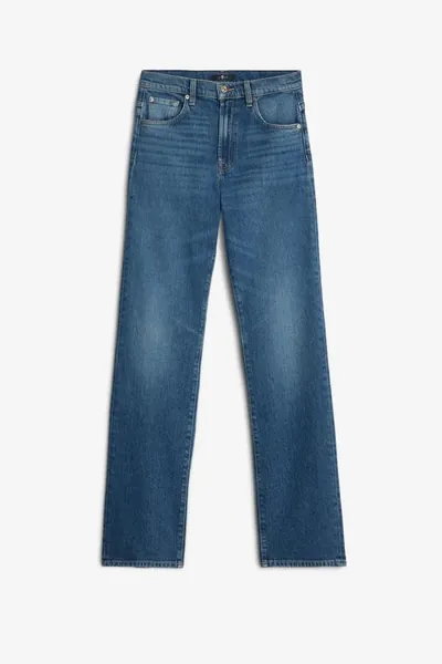 7 for all mankind Tess Jeans mittelblau