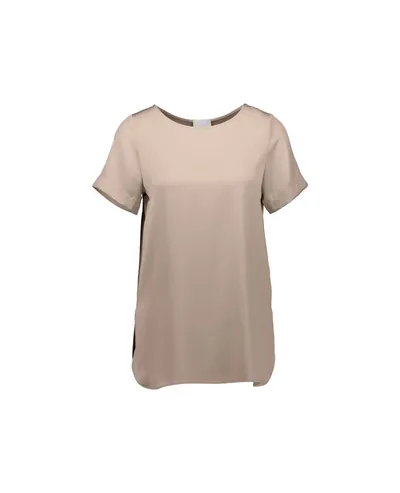 Allude Seidenshirt beige