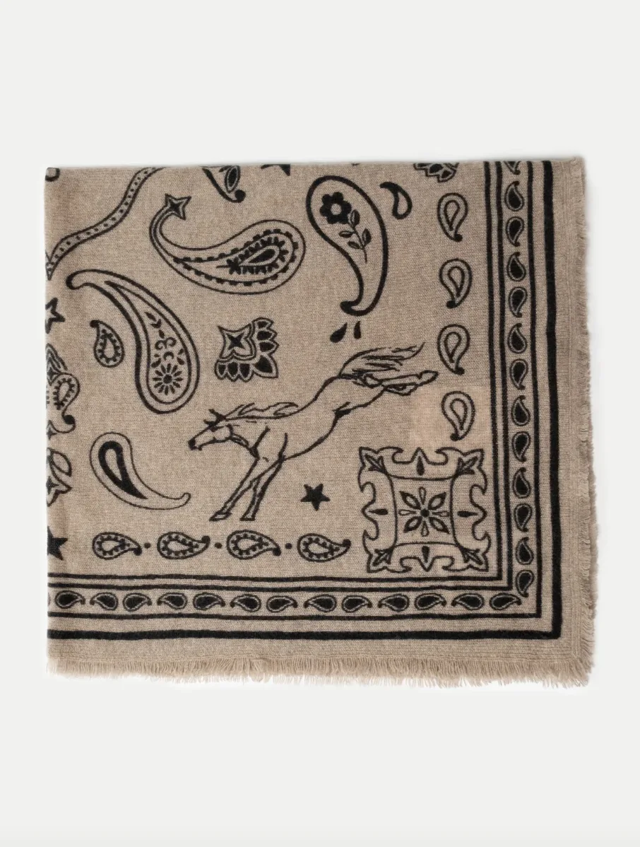 Nele Scarf Big in Almond Powder