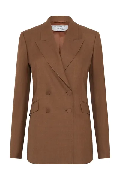 GABRIELA HEARST Angela Blazer chestnut