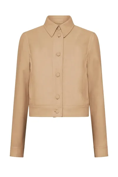 GABRIELA HEARST Thereza Jacke camel