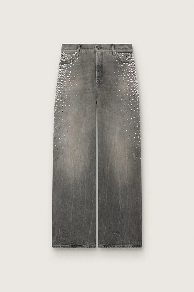 Boyfriend Jeans mit Nieten