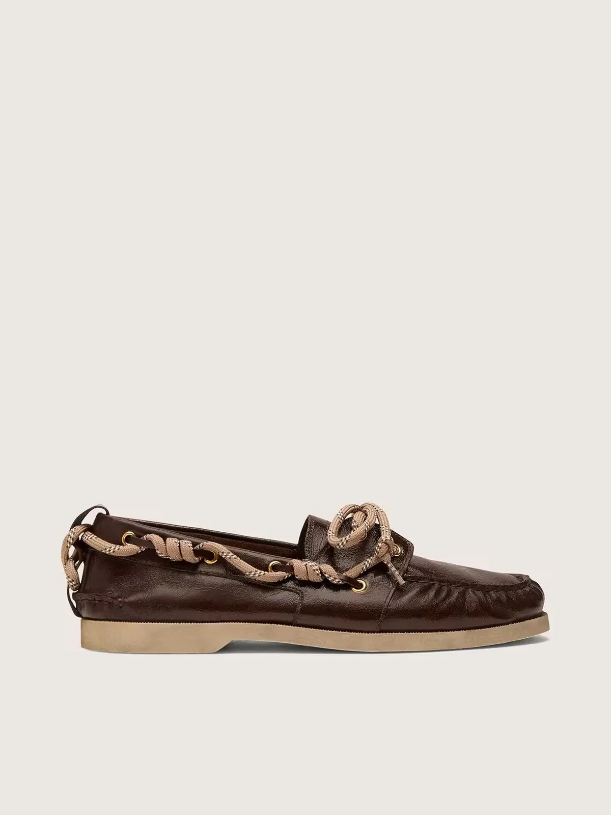 Loafer aus gewachsten Leder