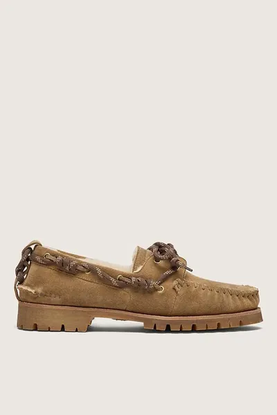 Golden Goose Loafer mit Shearlingfutter