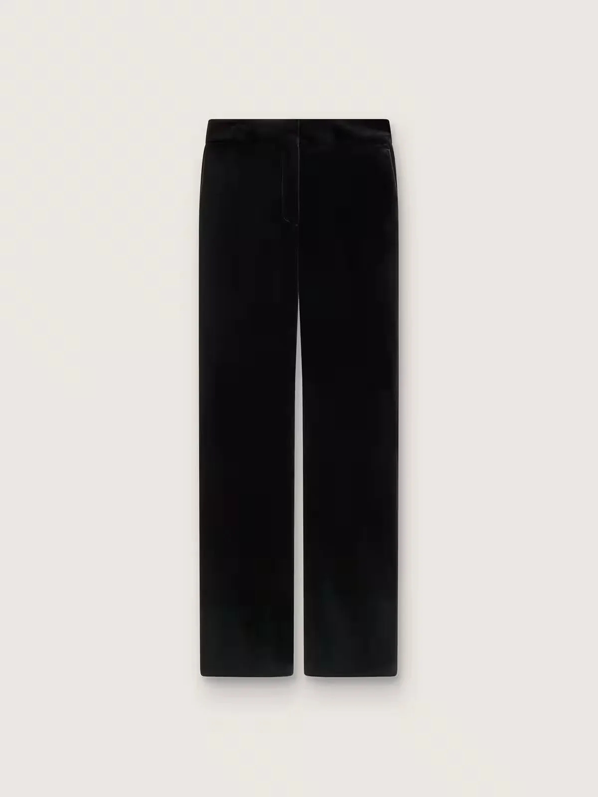 Schwarze Samthose