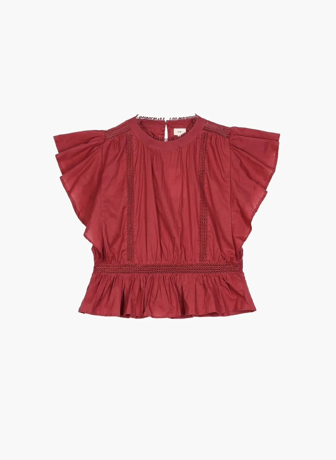 SALEKINA BLUSE TERRACOTTA