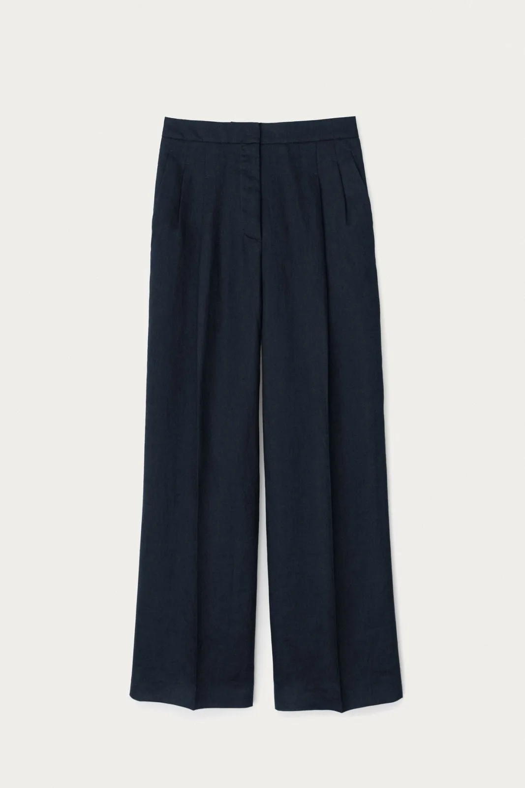 Lainie Leinen Hose navy