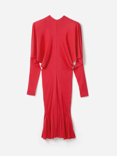 JACQUEMUS Losange Kleid rot
