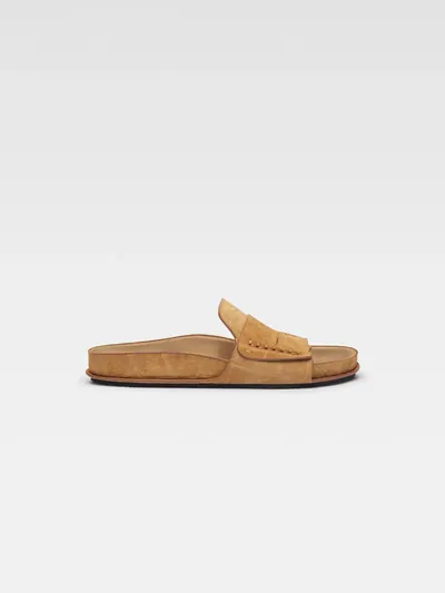 JACQUEMUS Mocassin Sandale beige
