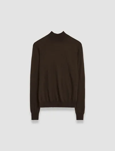 Joseph Rollkragen Pullover cocoa