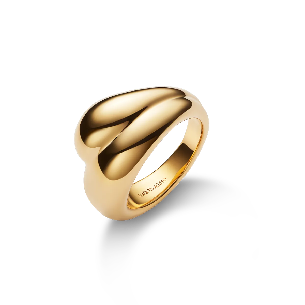 Tryvann Trail Ring gold
