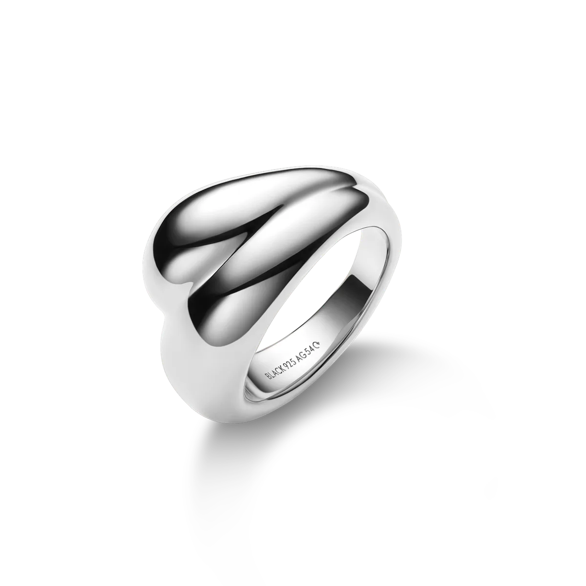 Tryvann Trail Ring silber