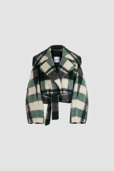 PATOU Kurze Karierte Jacke