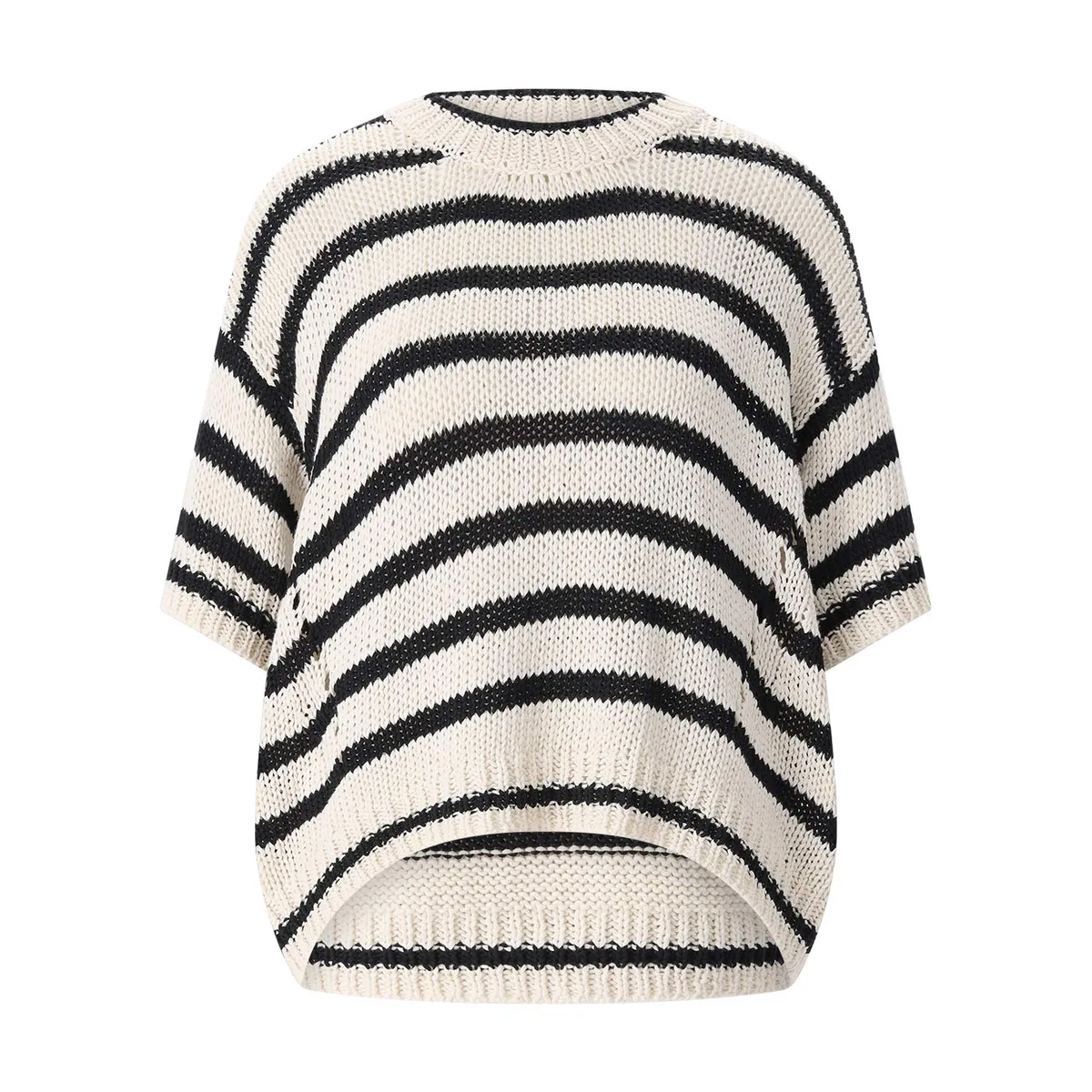 Kurzarm Pullover