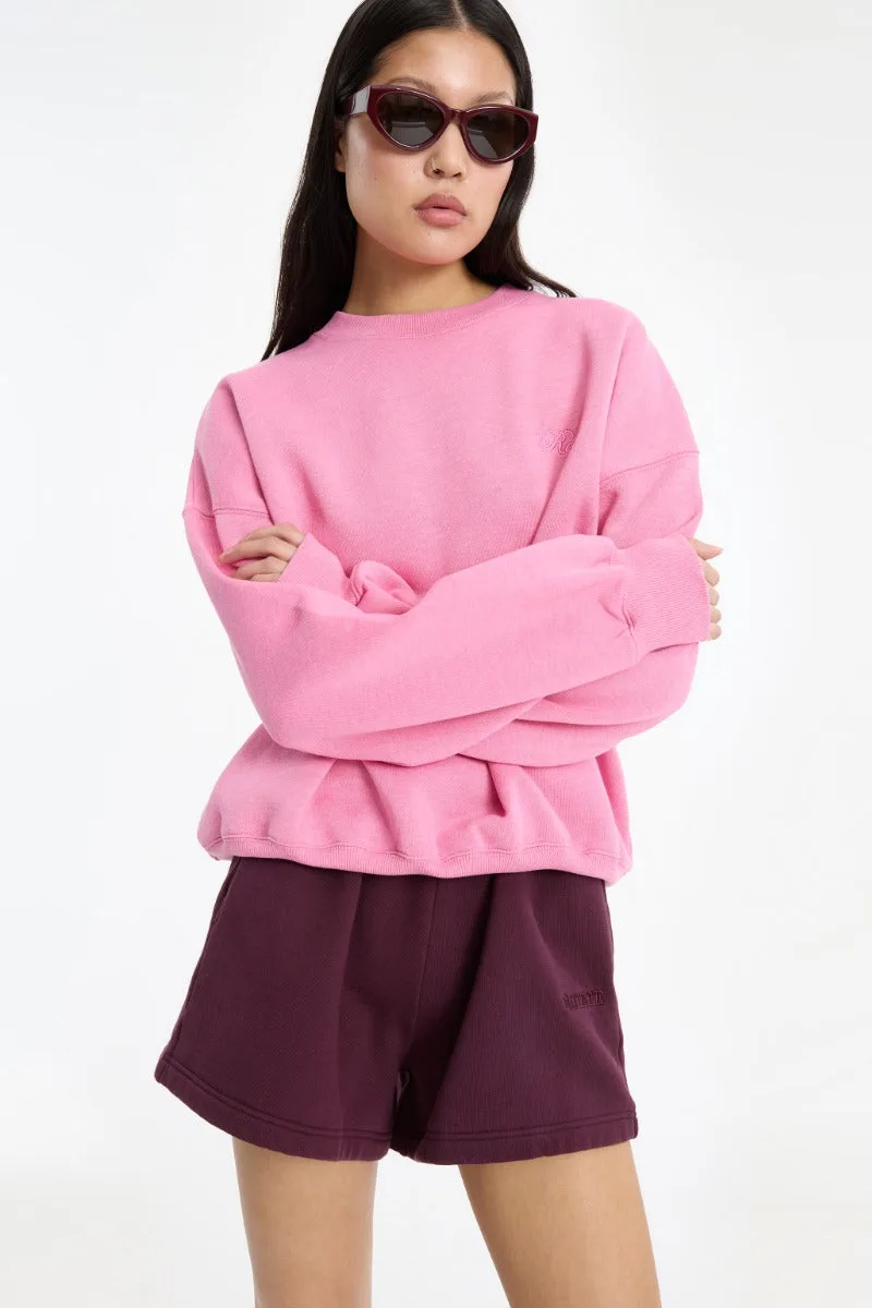 SWEAT SHORTS bordeaux