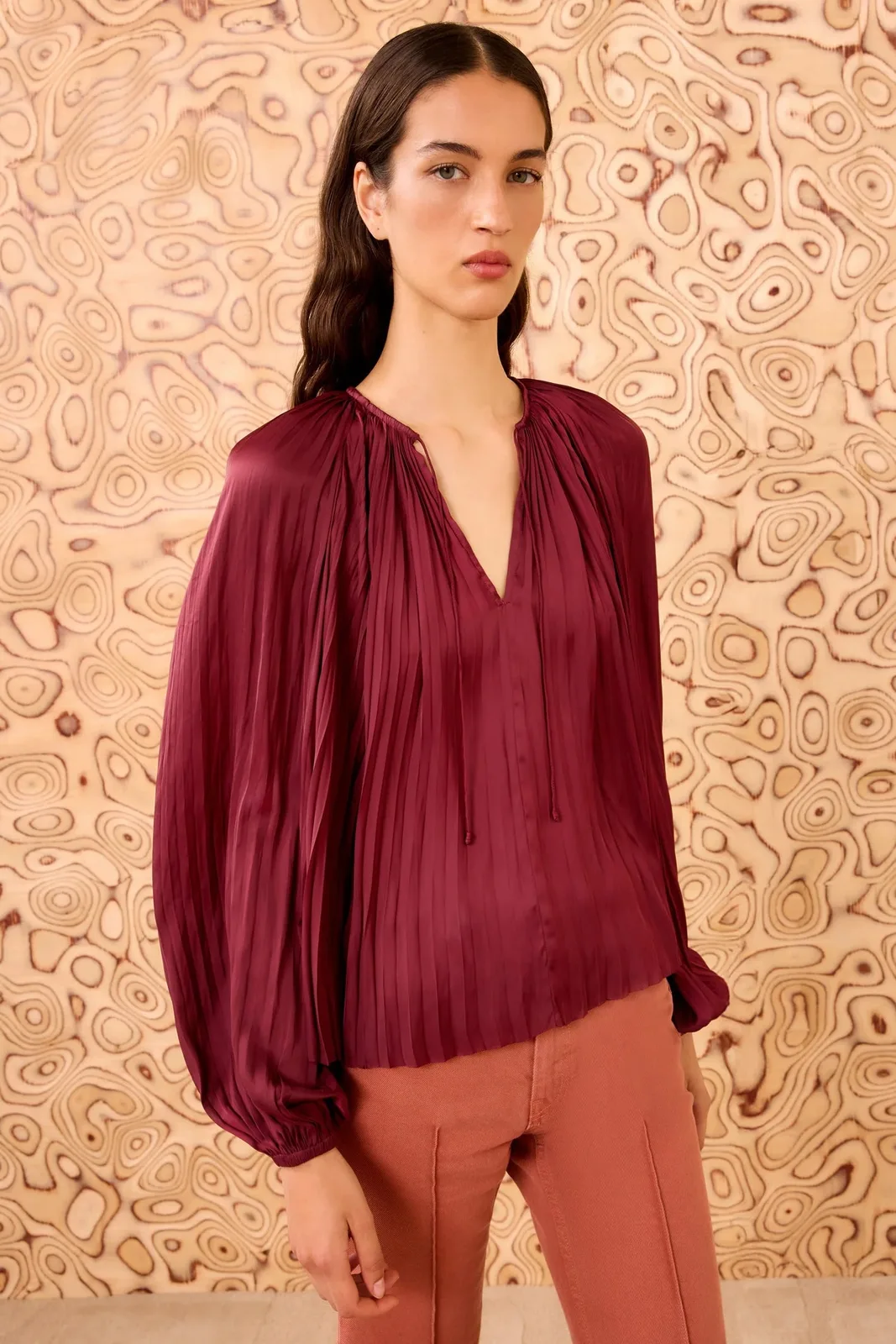 Electra Bluse claret