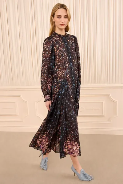 Ulla Johnson Tessa Silk Dress eclipse