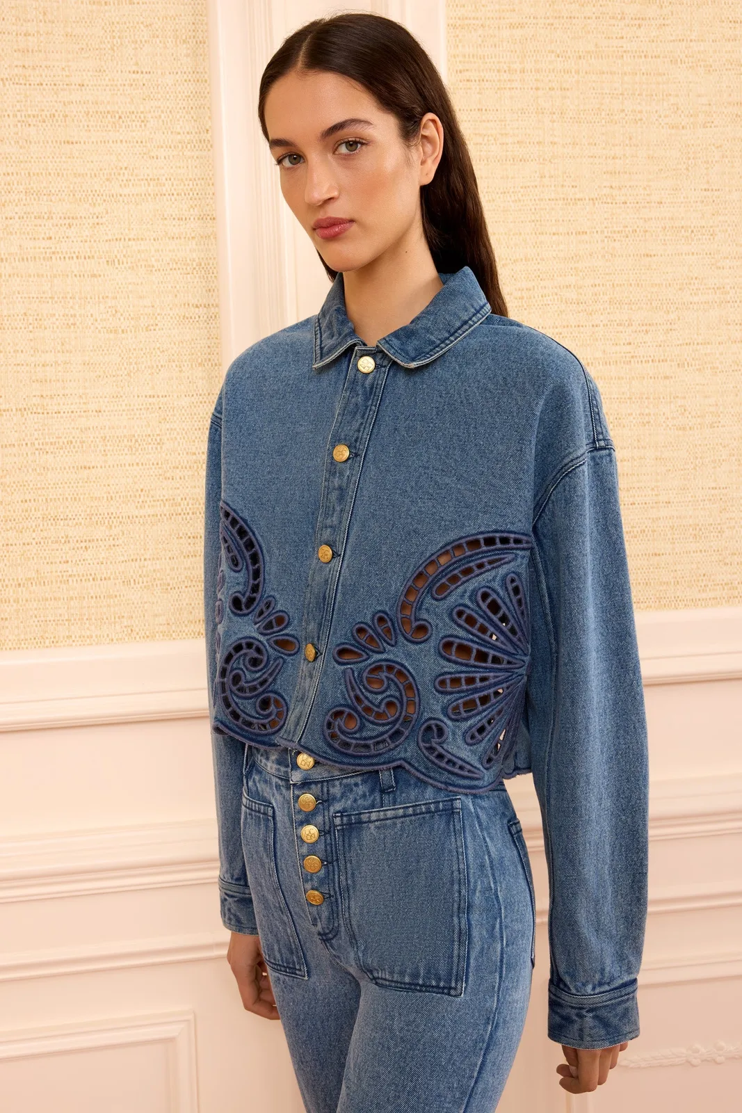 The Bobbi Jacket with Eyelet