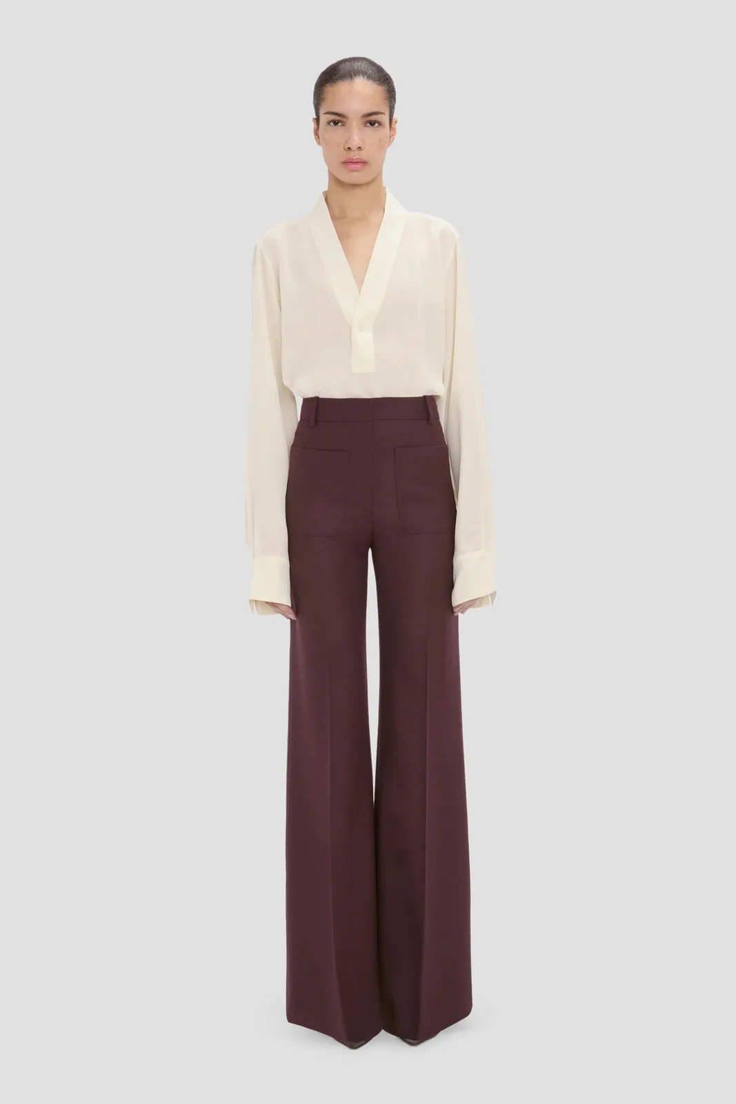 Alina Trouser acai