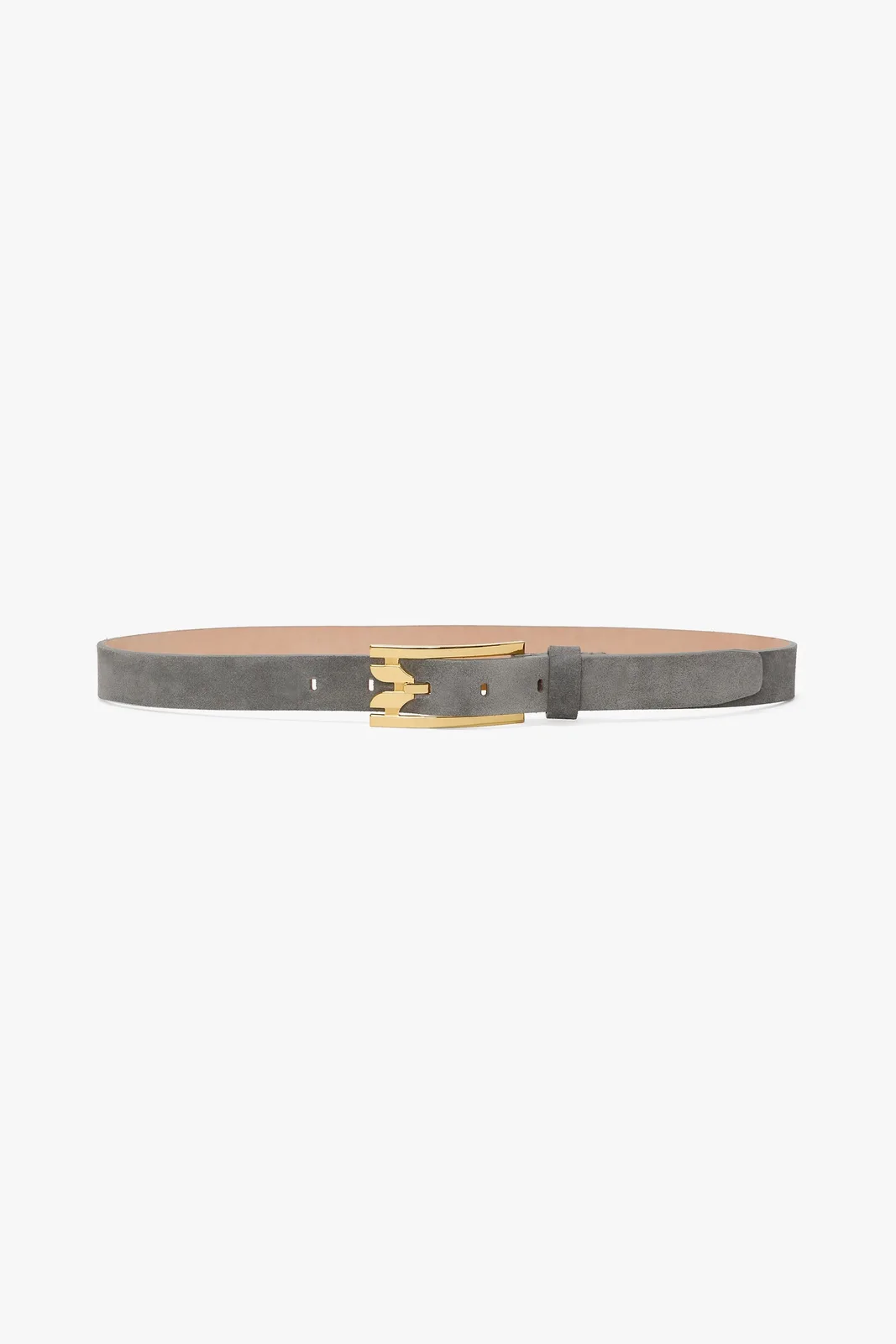 Pin Buckelt Belt pebble grey