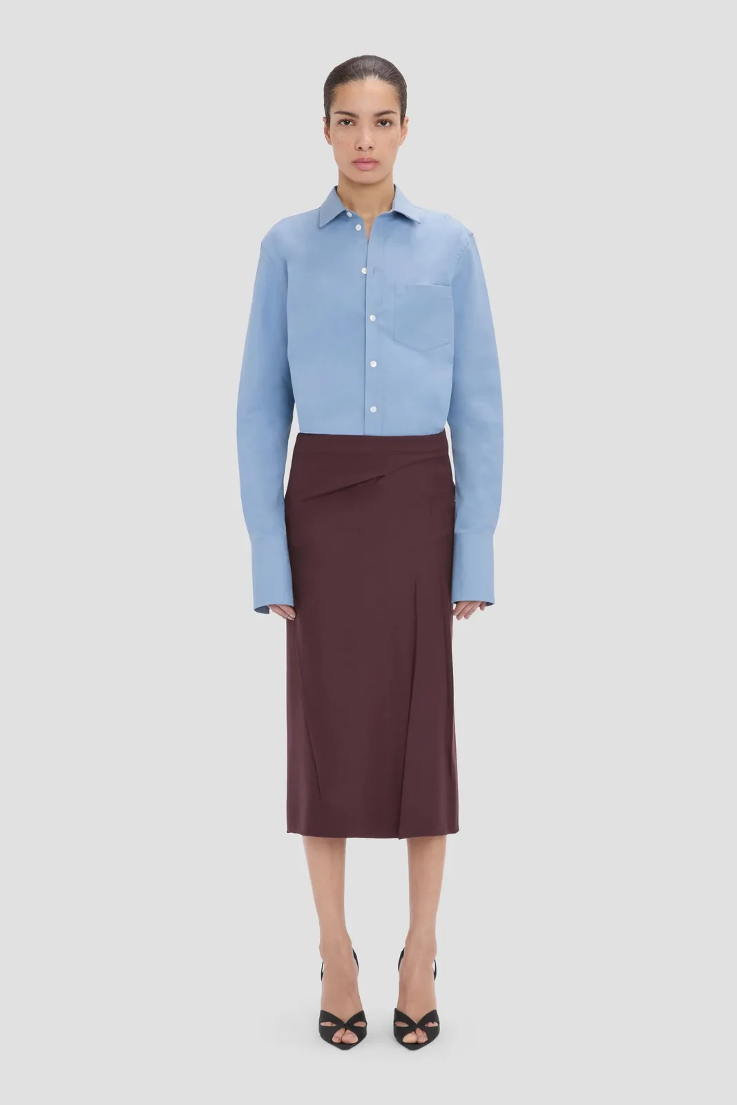 Pressed Skirt acai