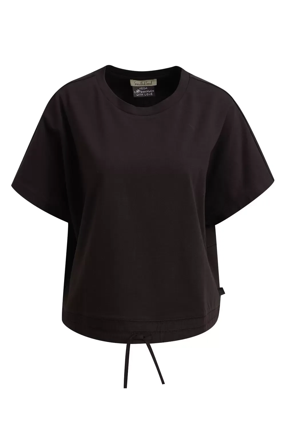 Oversize T-Shirt Drawstring Hem