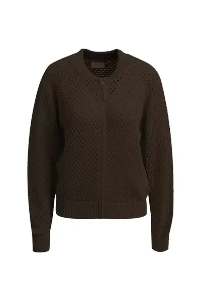 Smith & Soul Crochet Bomber