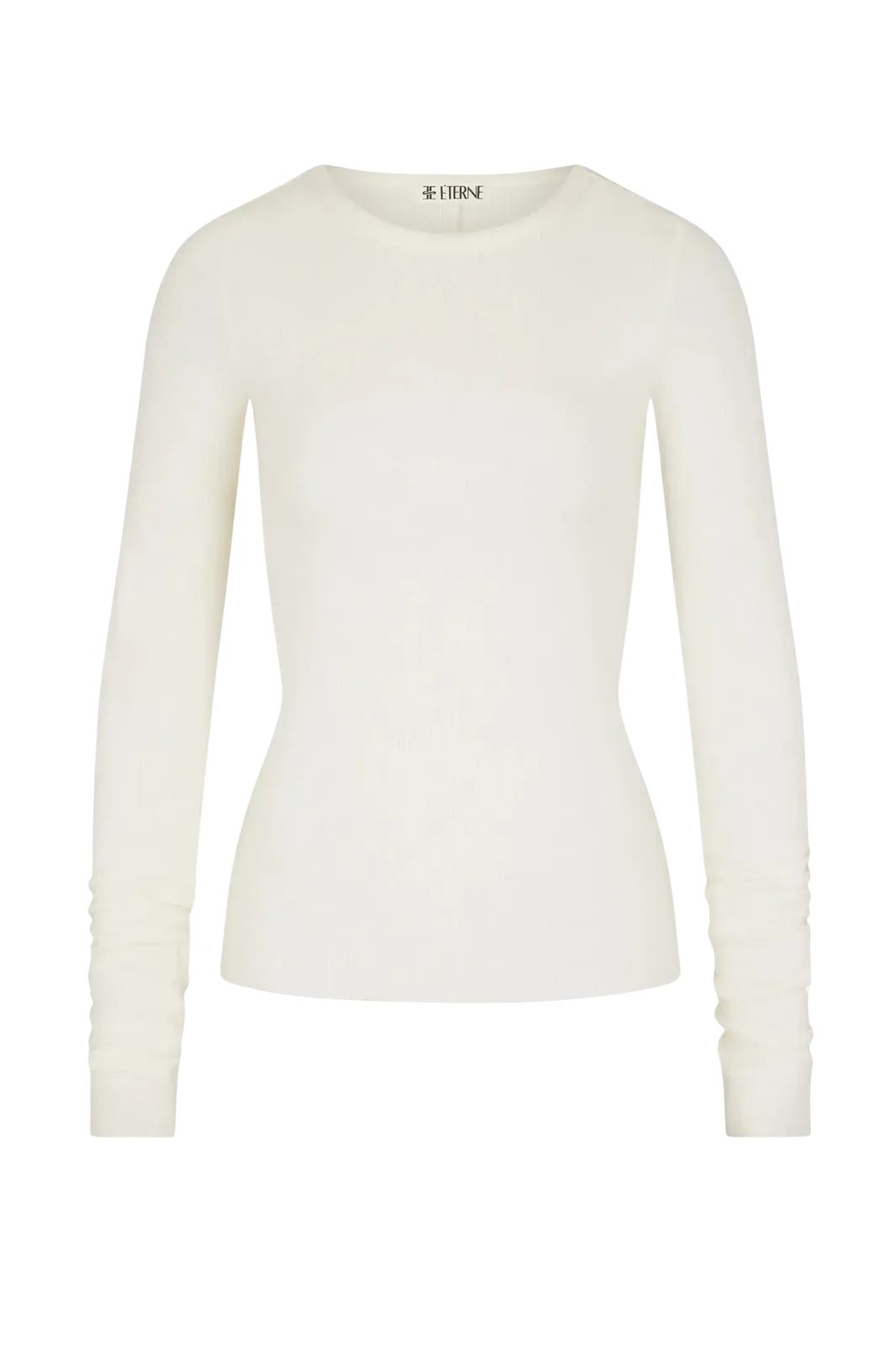 Longsleeve Fitted Top in Cream