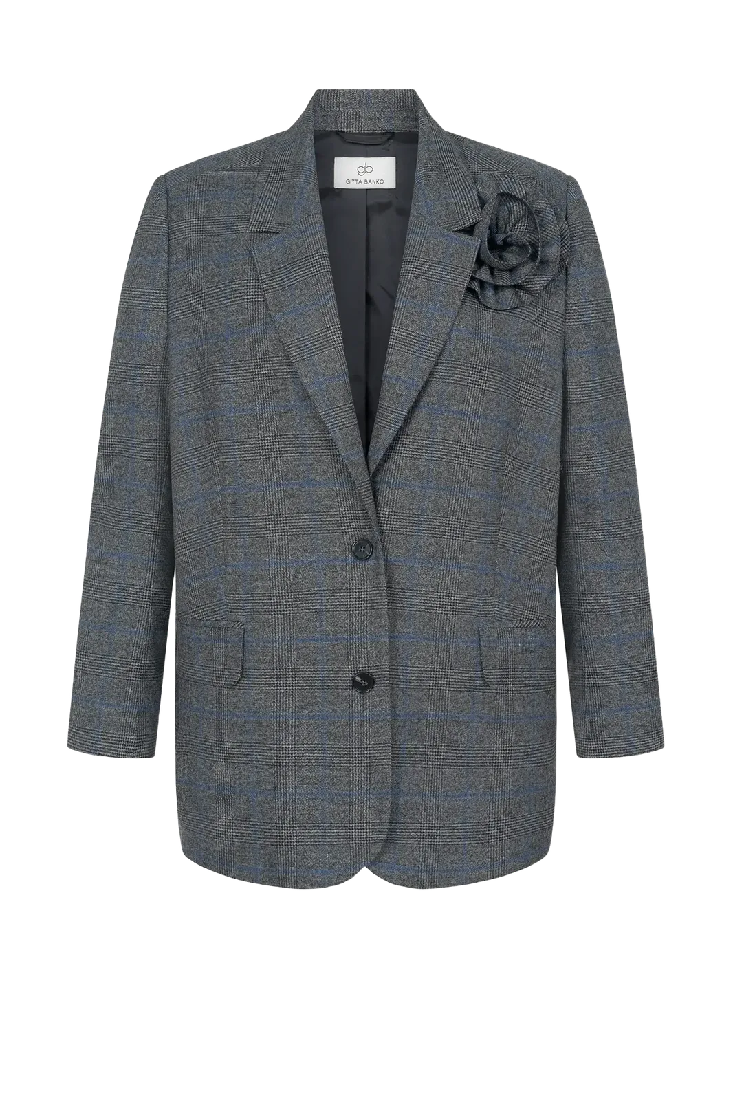 Blazer Elenor in Grey Checked