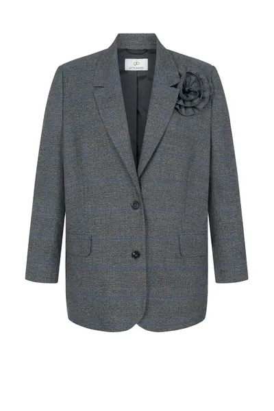 Gitta Banko Blazer Elenor in Grey Checked