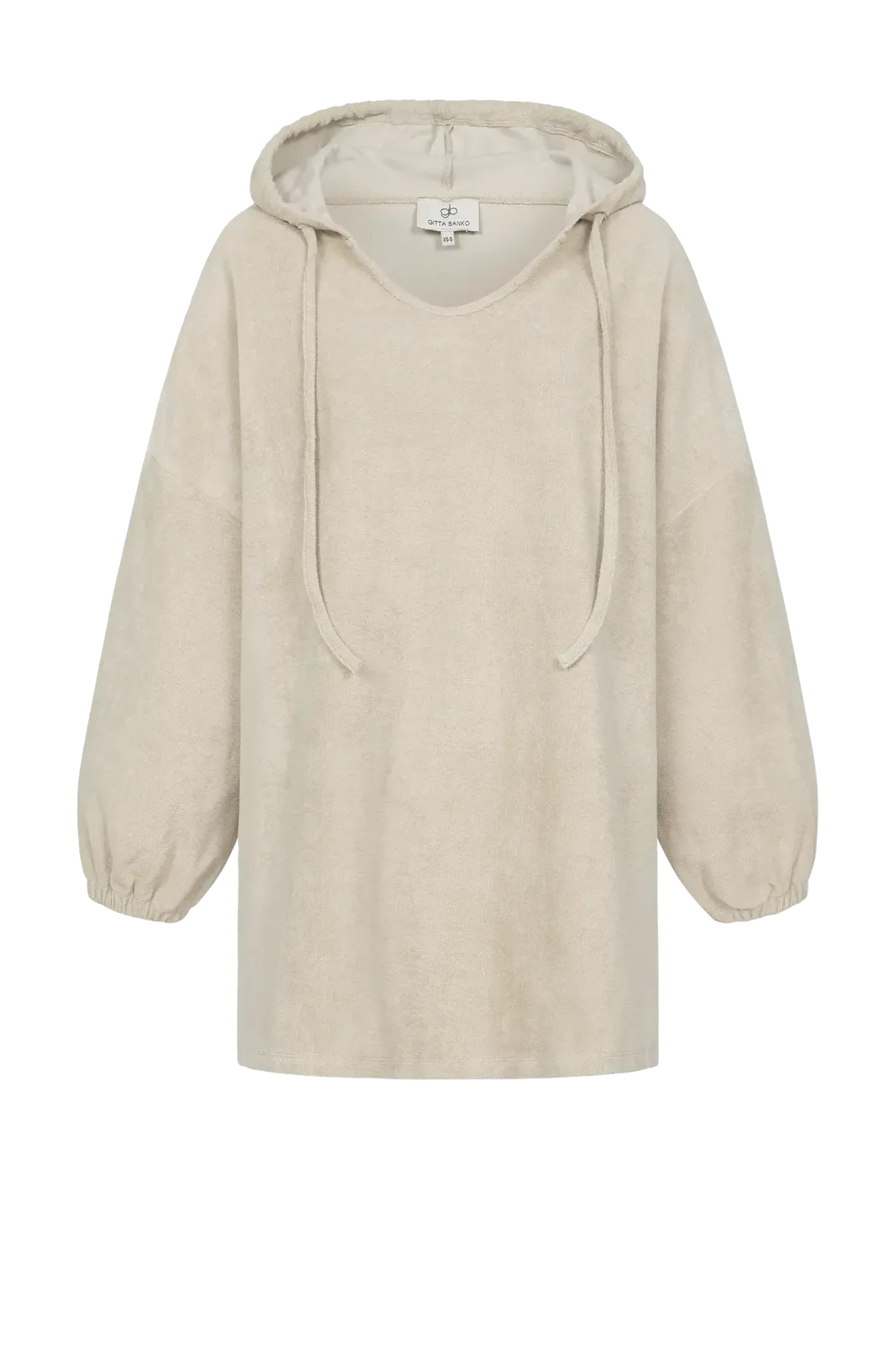 Frottee Sweater Nora in Sand