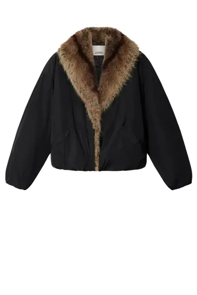 Isabel Marant Jacke Charone in Black