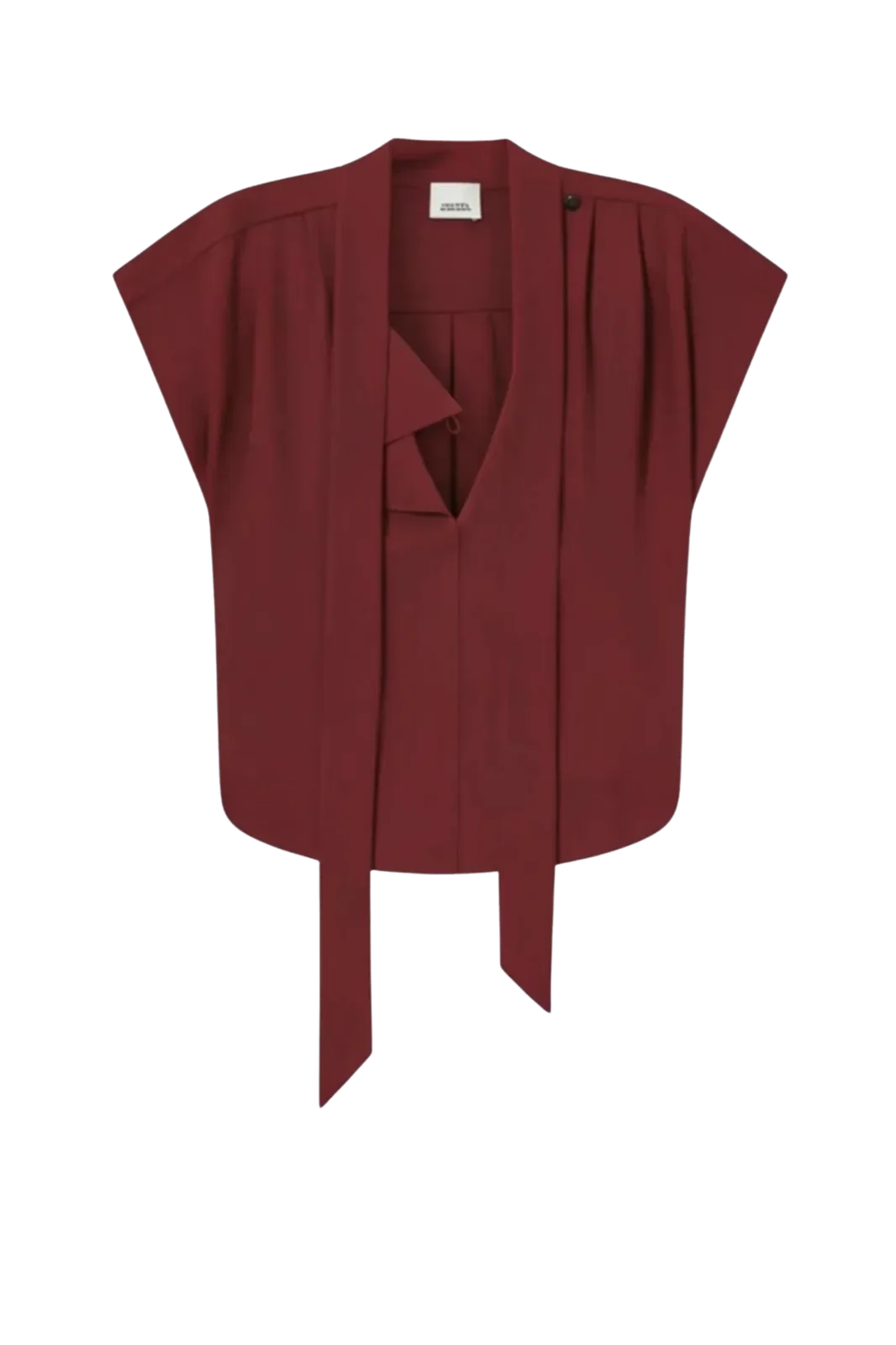 Top Selene in Dark Burgundy