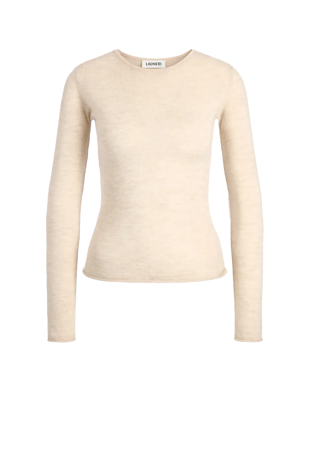 Cashmere Longsleeve Finest in Ivory Glow