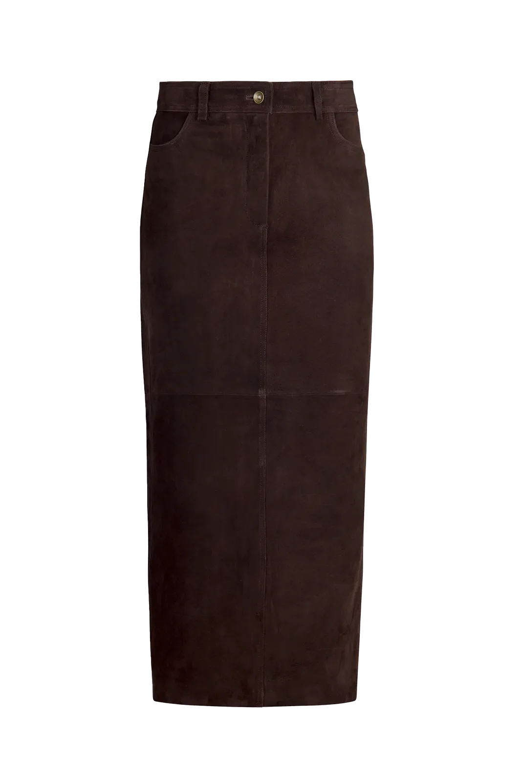 Lederrock Leda in Dark Brown