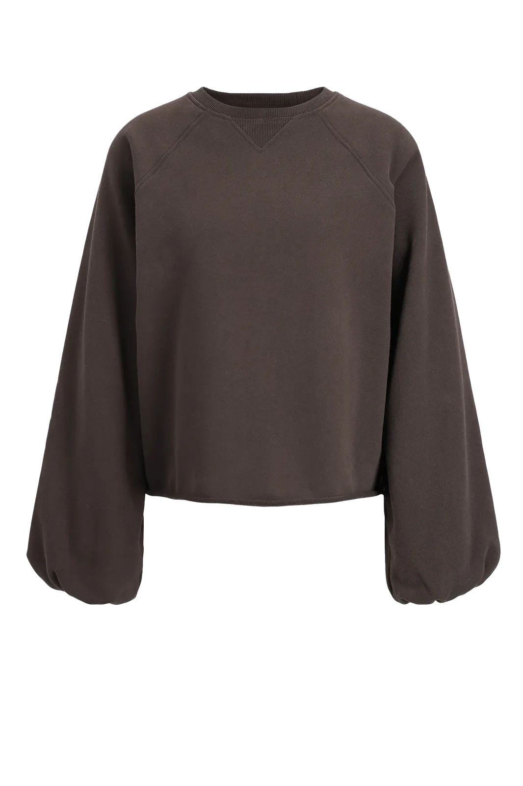 Sweatshirt Marlon in Dark Brown