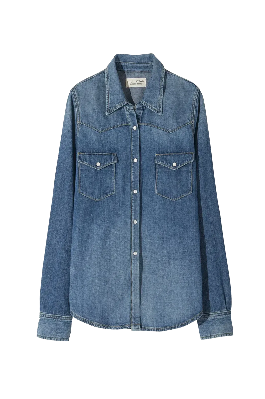 Denim Shirt Travis in Classic Wash