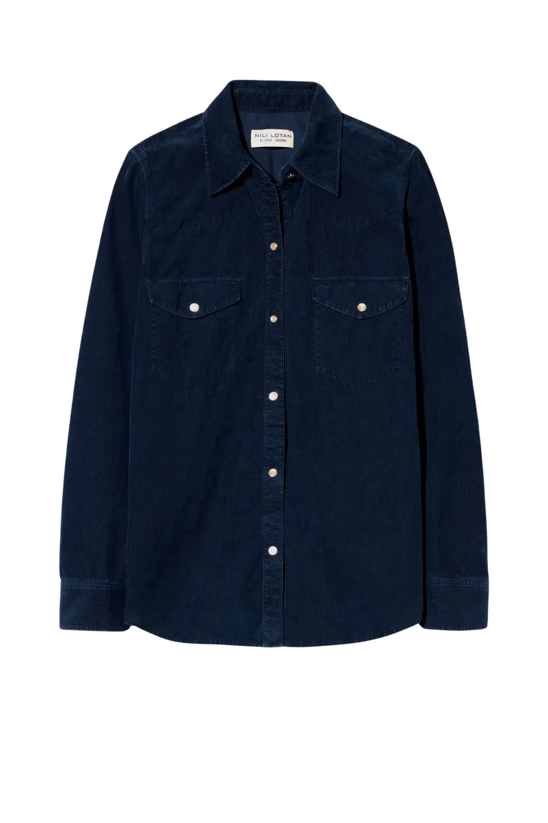 Shirt Travis Corduroy in Dusk Navy