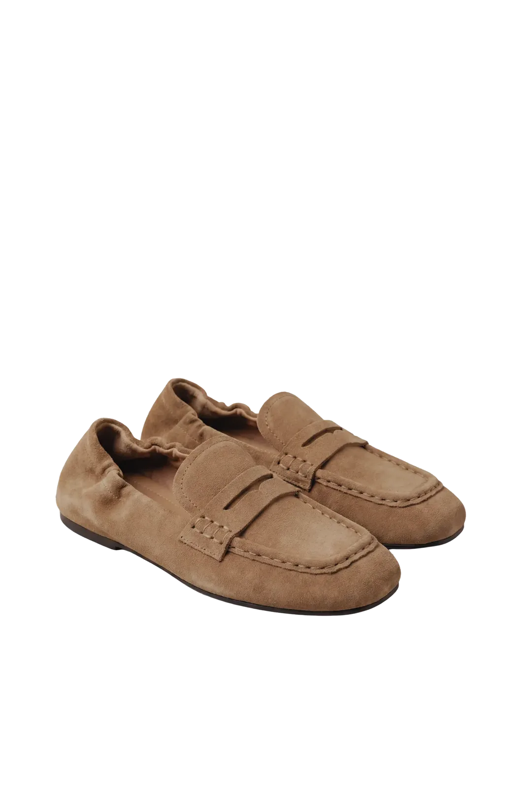 Penny Loafer Square in Light Camel