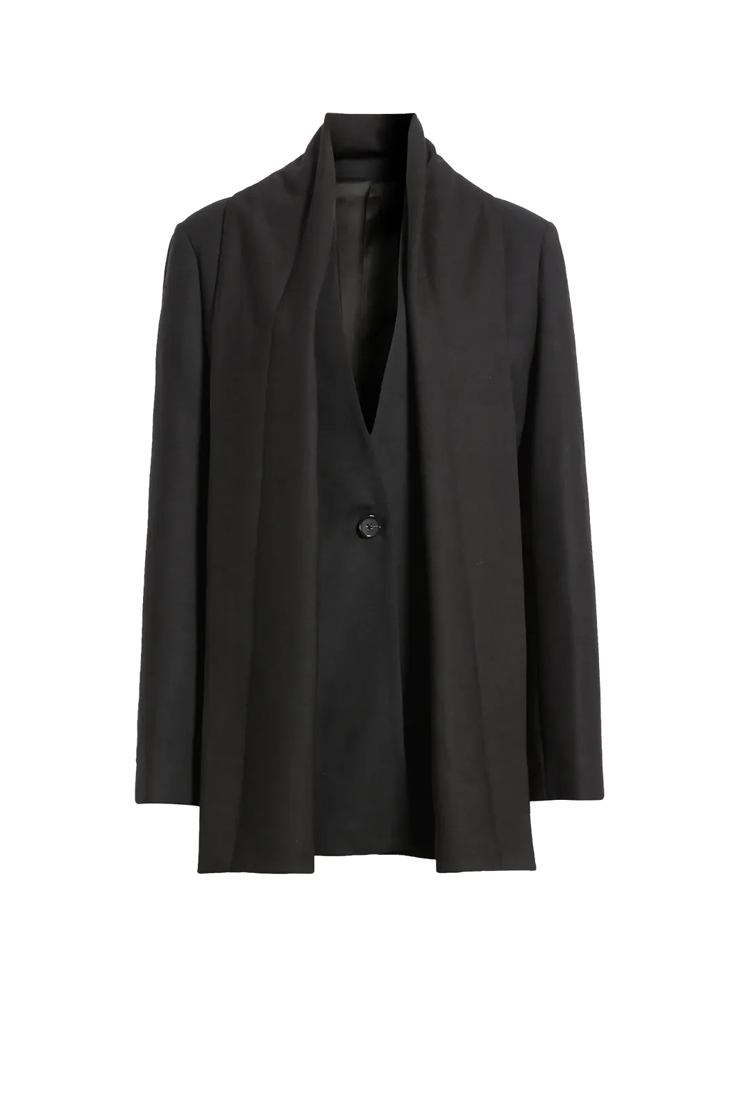 Blazer Scarf in Black