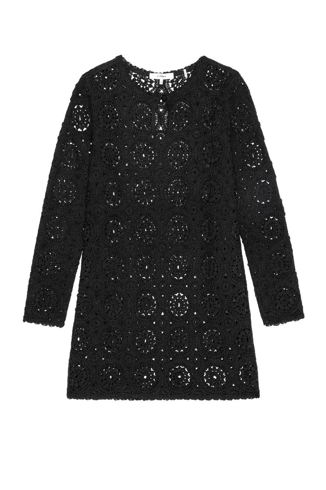 Kleid The Crochet Keyhole in Black