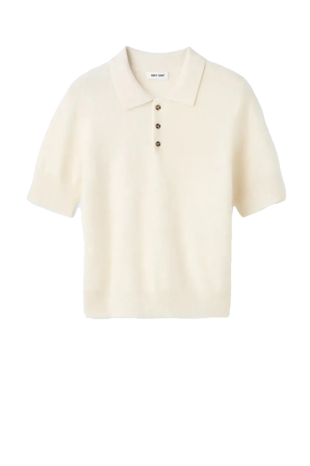 Pullover Brushed Pique in Featherwhite