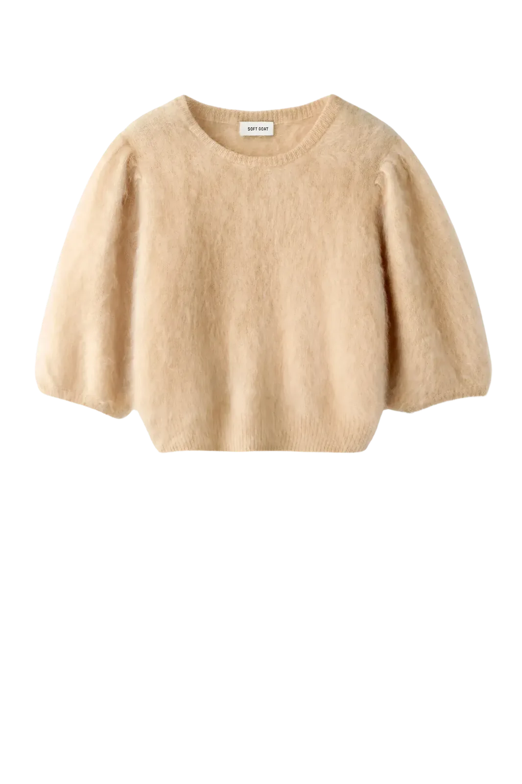 Pullover Brushed Top in Camel