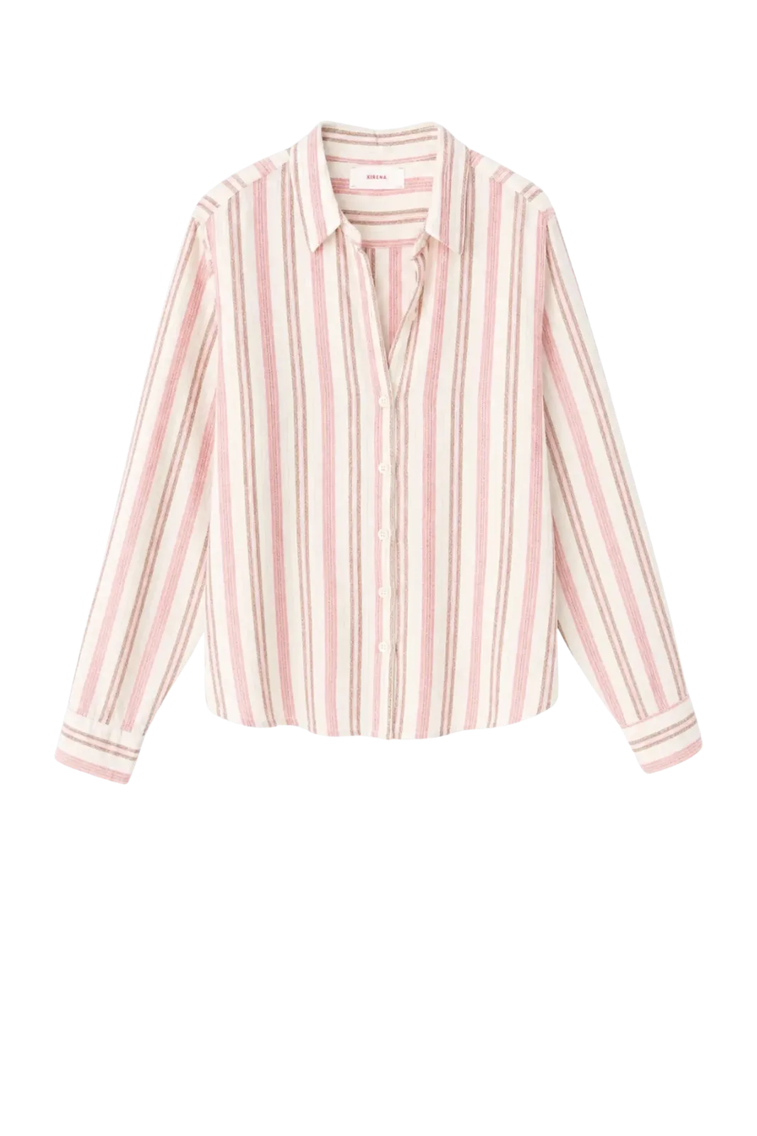 Shirt Bowie in Dusty Pink Stripe