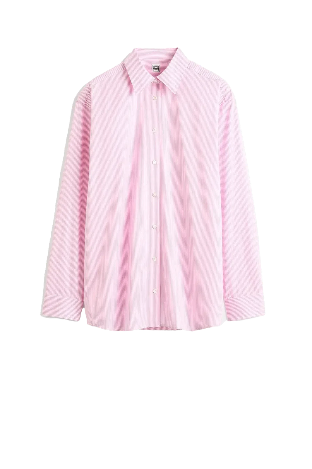 Shirt Classic Tumbled Striped in White Bloom