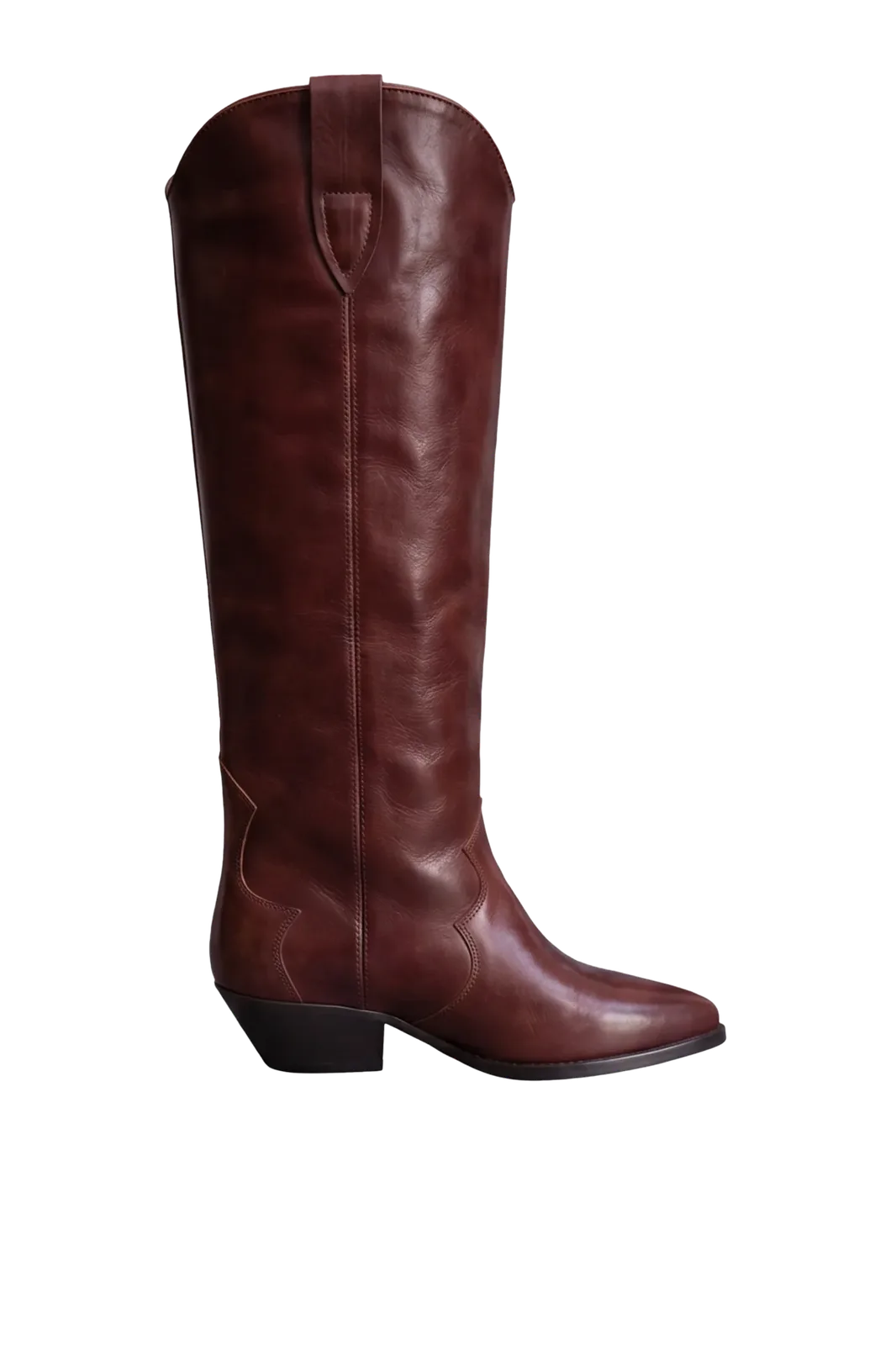 Stiefel Denvee High Boots in Mahagony