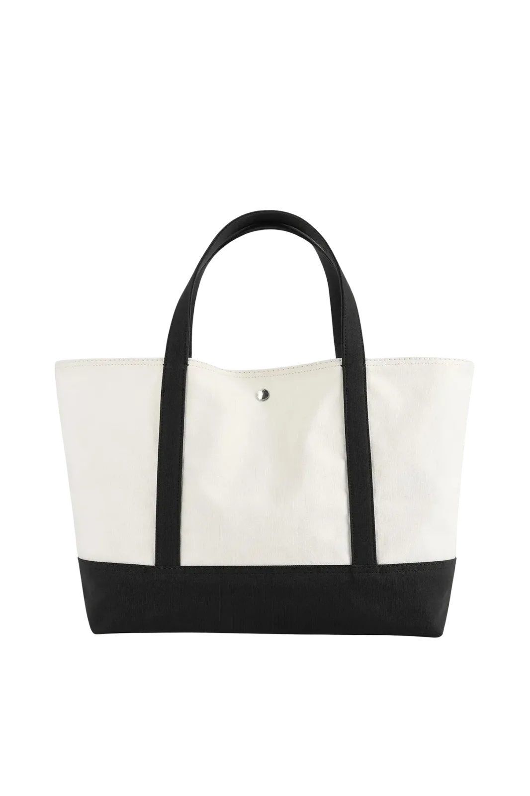 Tasche Beach Tote in Ecru-Black