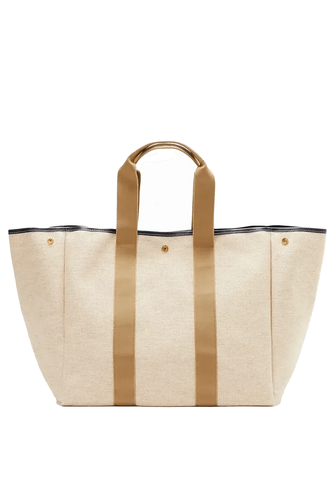 Rue de Verneuil Tasche Traversée Xl Linen in Beige
