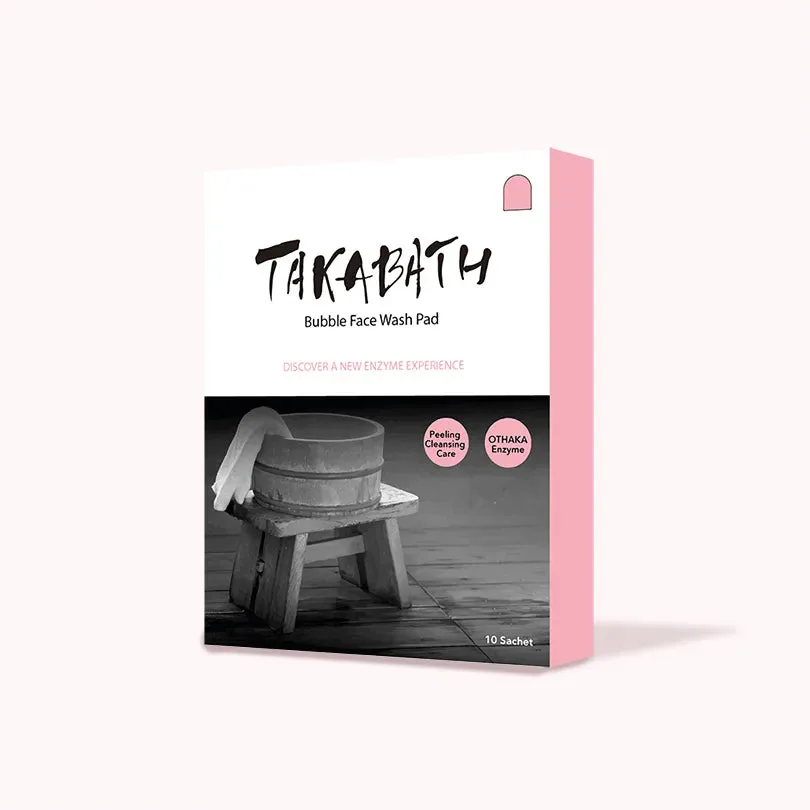 TAKABATH Face Bubble Washpad Box
