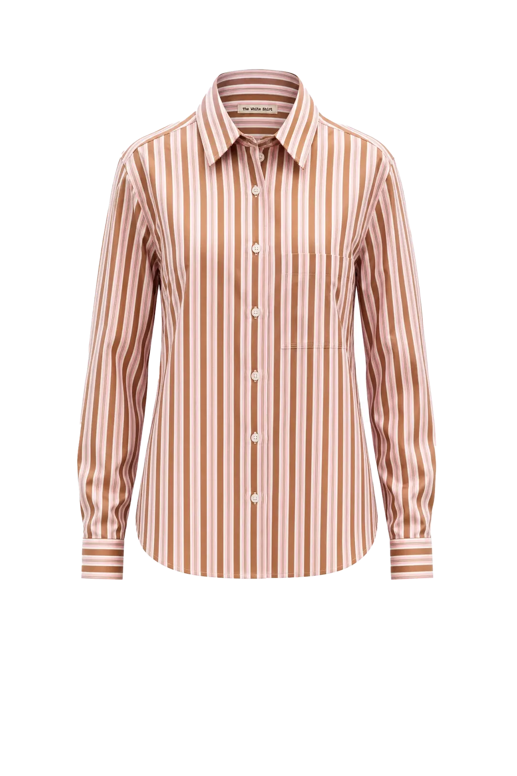 Bluse Zoe in Rosewood Stripe
